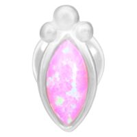 Pink Bindi Opal Push-Fit Labret Pink Bindi Opal Push-Fit Labret