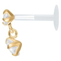 Hanging Crystal Labret Hanging Crystal Labret