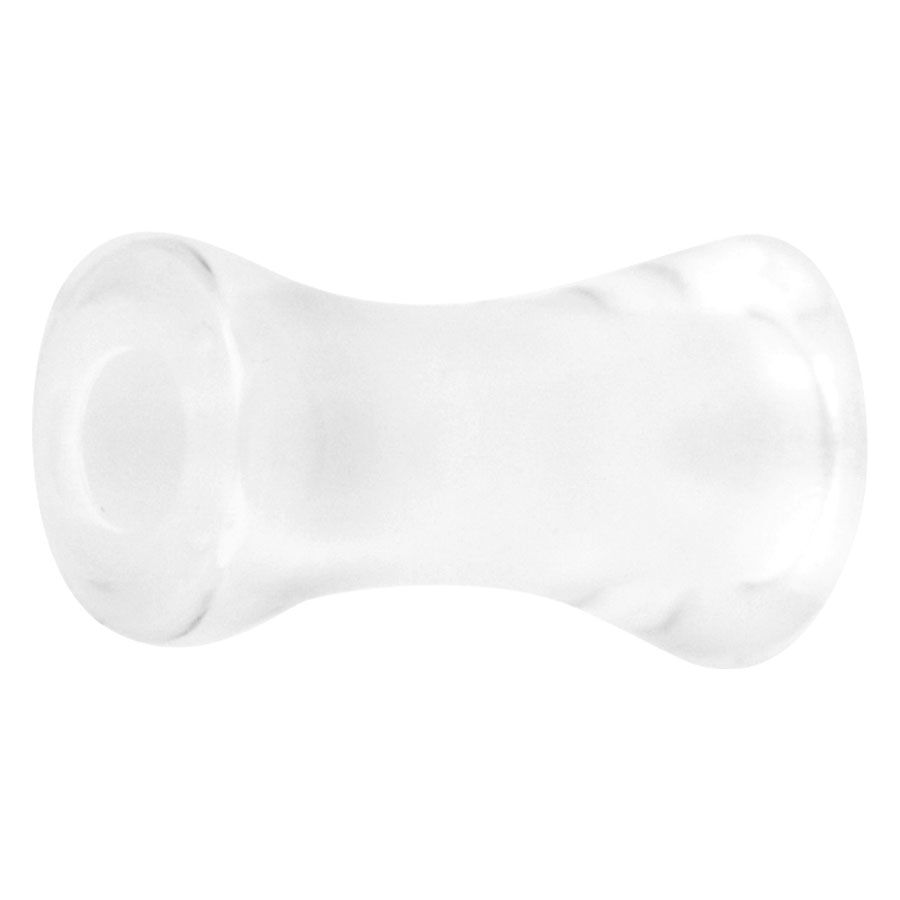 Clear Acrylic Double Flared Eyelet Clear Acrylic Double Flared Eyelet