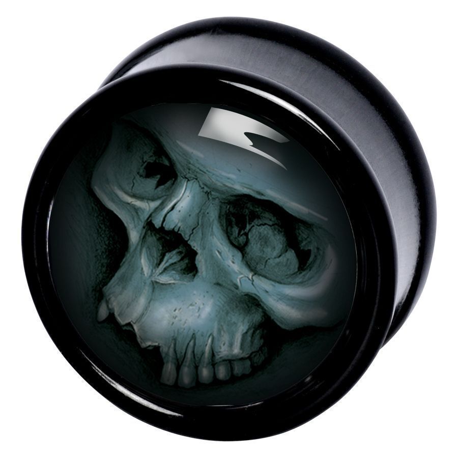 Grey matted Skull L. Grey matted Skull L.