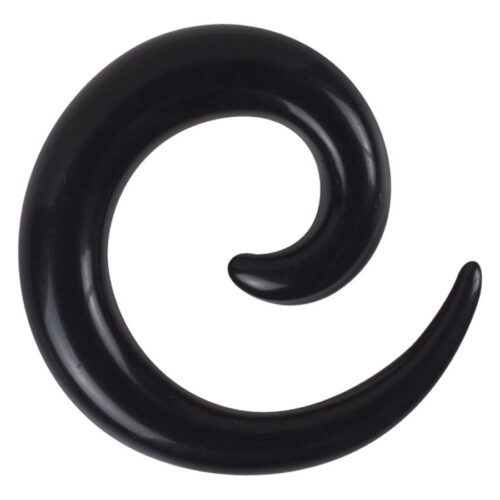 Black Acrylic Dehnspirale