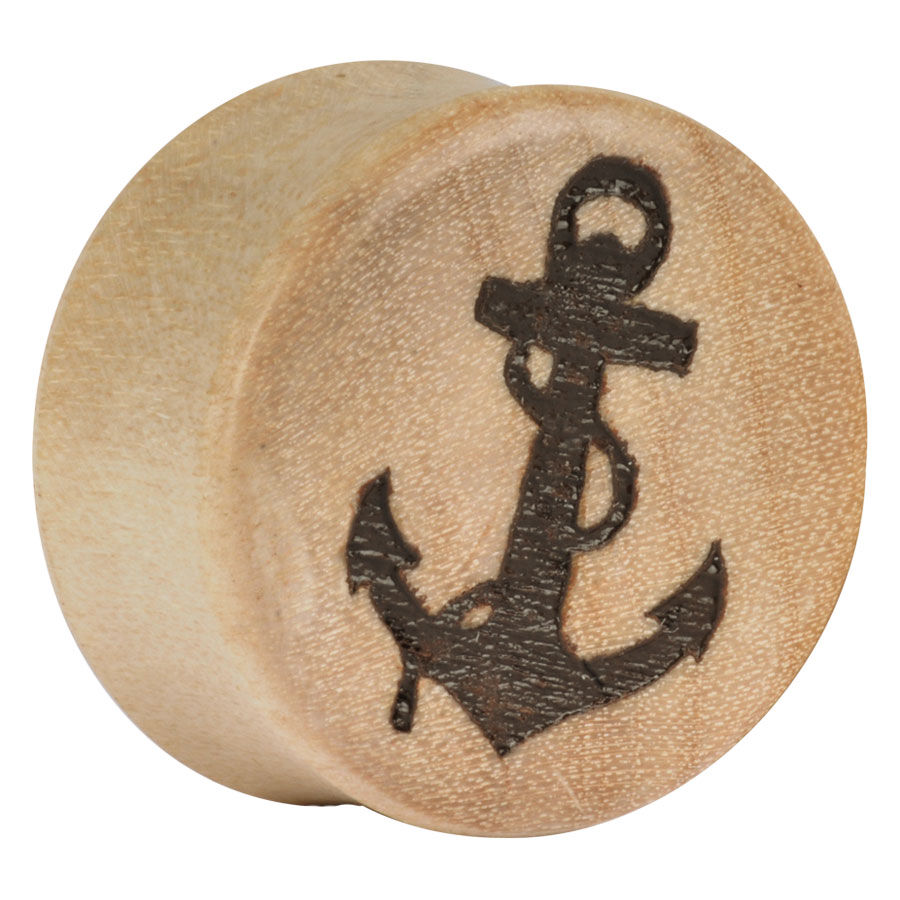 Earganic® Anchor on Crocodile with Brown Lines Earganic® Anchor on Crocodile with Brown Lines