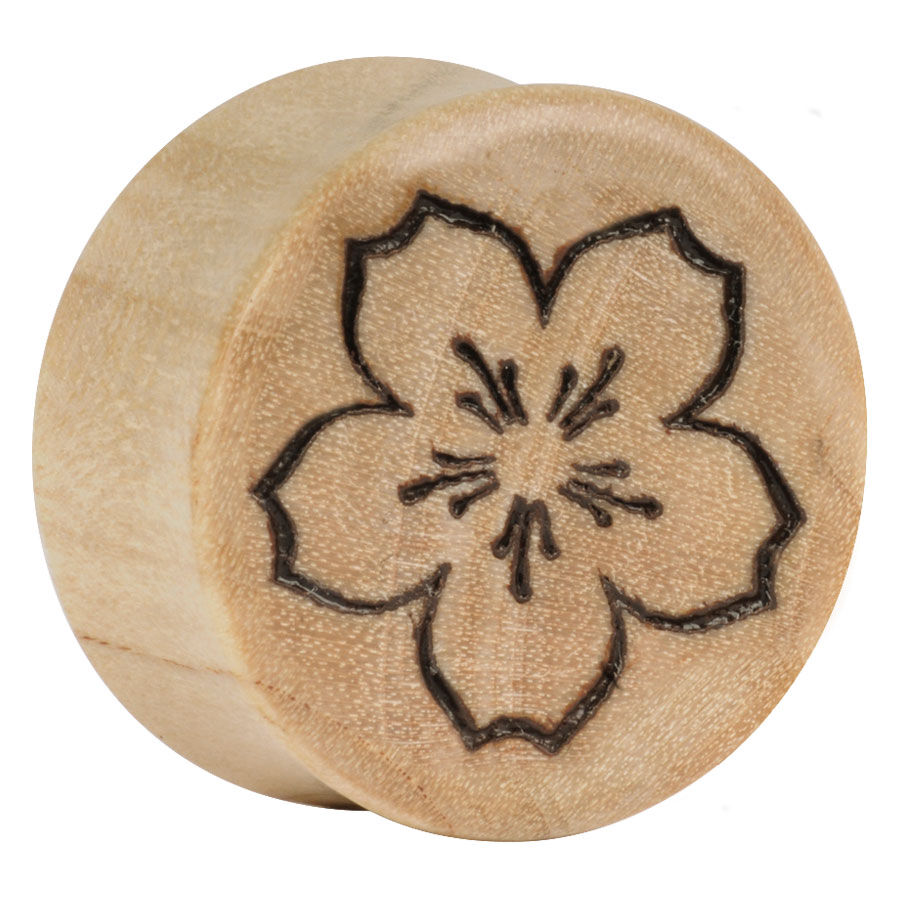 Earganic® - Sakura one Flower on Crocodile Earganic® - Sakura one Flower on Crocodile