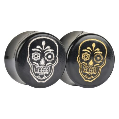 Mexican Skull on Horn Deluxe Plug