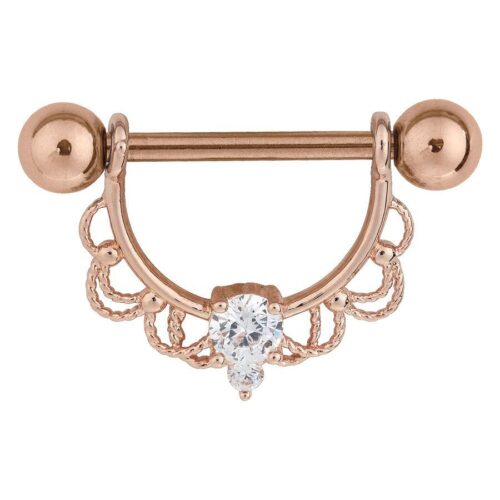 Fairytale Nipple Barbell - Rosegold