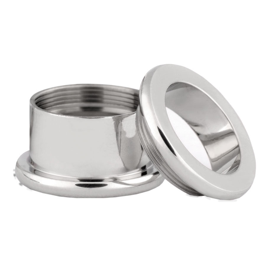 Steel Highline® Internally Threaded Flesh Tunnel Steel Highline® Internally Threaded Flesh Tunnel