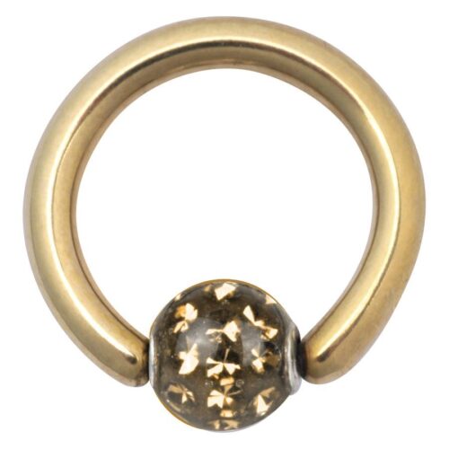 Sealed Multi Jewelled Clip in Ring