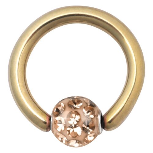 Sealed Multi Jewelled Clip in Ring