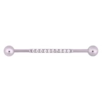 Crystal Industrial Barbell Crystal Industrial Barbell