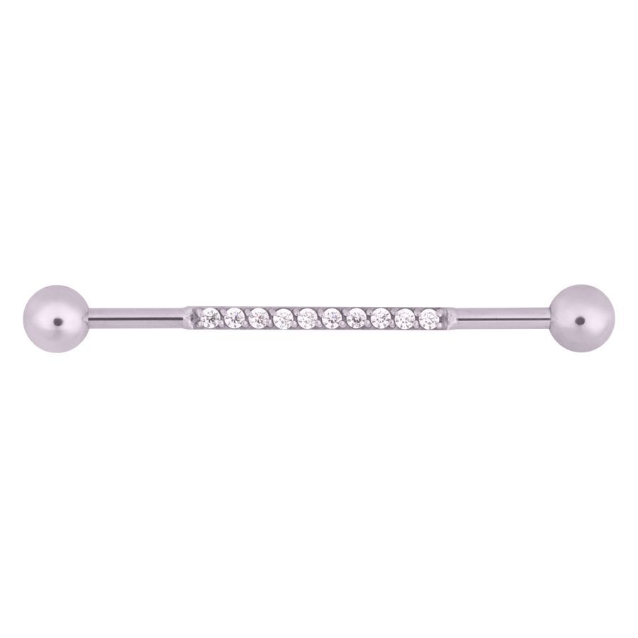 Crystal Industrial Barbell Crystal Industrial Barbell