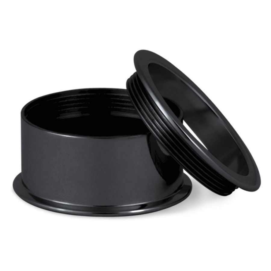 Titan Blackline® Thin-Edge Internally Threaded Flesh Tunnel Titan Blackline® Thin-Edge Internally Threaded Flesh Tunnel