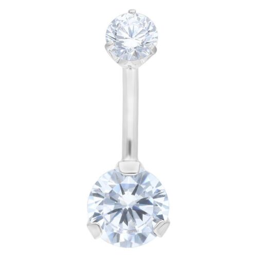 Double Jewelled Belly Bar
