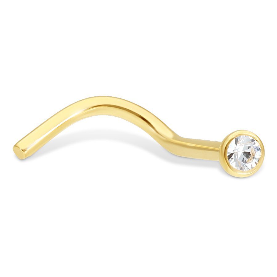 18k Crystal Nosestud 18k Crystal Nosestud