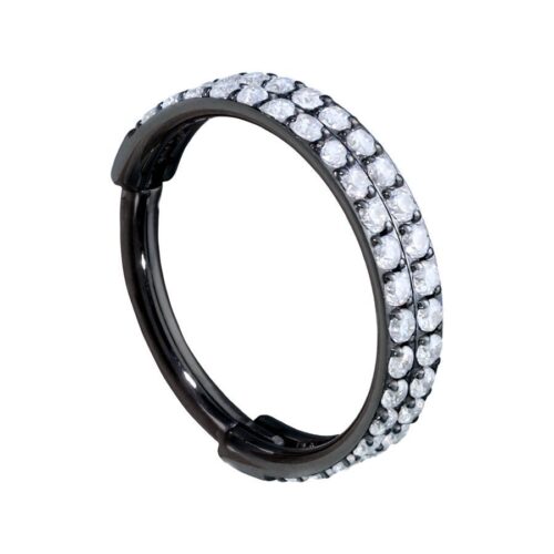 Double Hoops Crystal Clicker