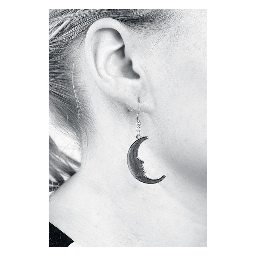 Little Moon and Star Earrings