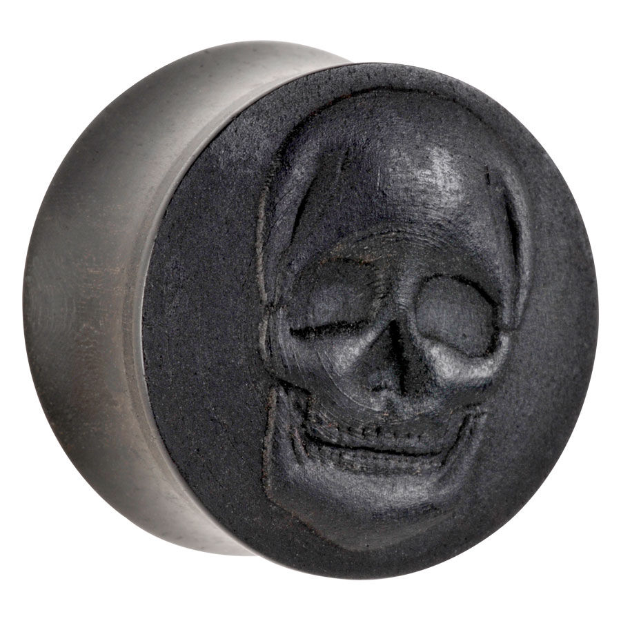 Organic® Skull on Ebony Wood Organic® Skull on Ebony Wood