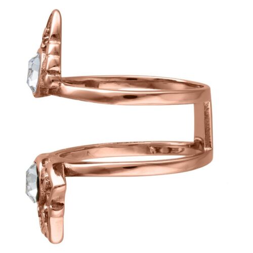 Rosé Gold Sun Tides Ring