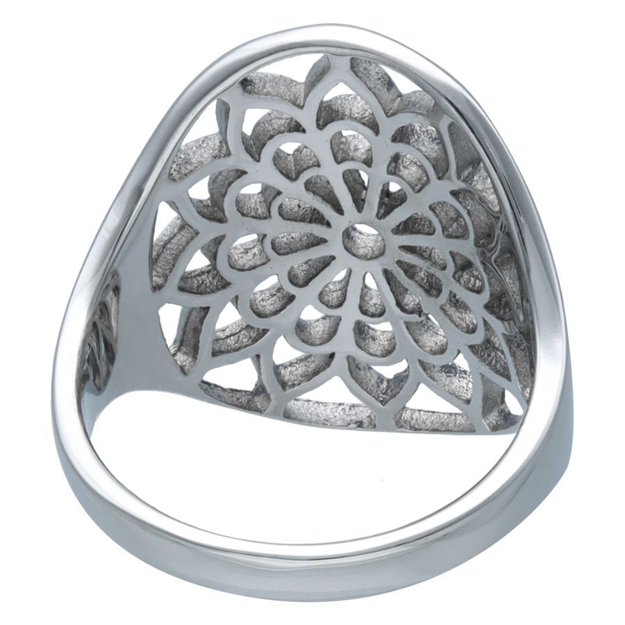 Silver Boho Flower Ring Silver Boho Flower Ring