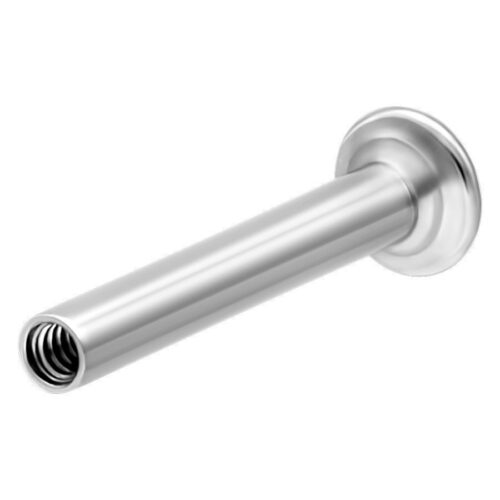 Mini Titan Stem for Triple Piercing Labret Jewellery