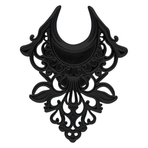 Ear Saddles Baroque Silver