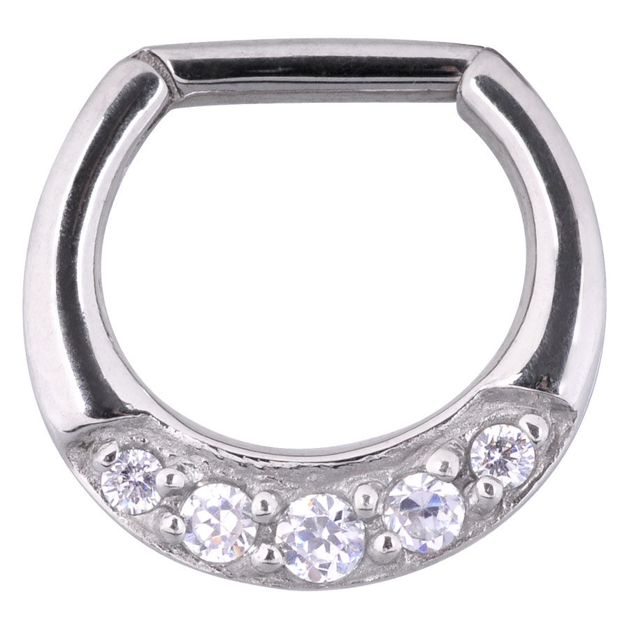 Jewelled Hinged Septum Jewelled Hinged Septum