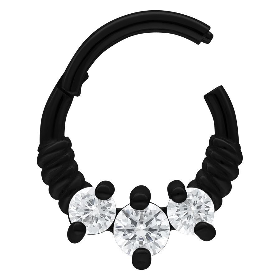 Three Crystals Septum Clicker Three Crystals Septum Clicker