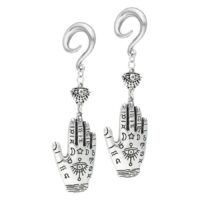 Hamsa Hand Ear Weights Hamsa Hand Ear Weights