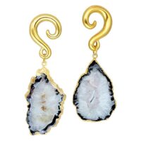 Stone Dangle Ear Weights Stone Dangle Ear Weights