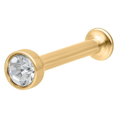 Mini Titan Labret Stud for Triple Piercing Labret Jewellery