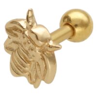 Bee Silver Earbarbell