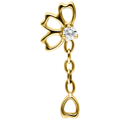 Push Fit Falling Bloom Crystal Clear Attachment