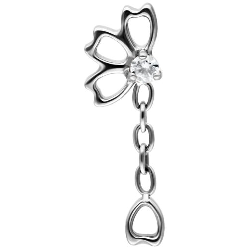 Push Fit Falling Bloom Crystal Clear Attachment