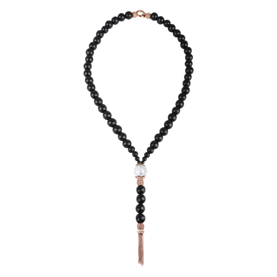 Rose - Black Wood "White Mick"