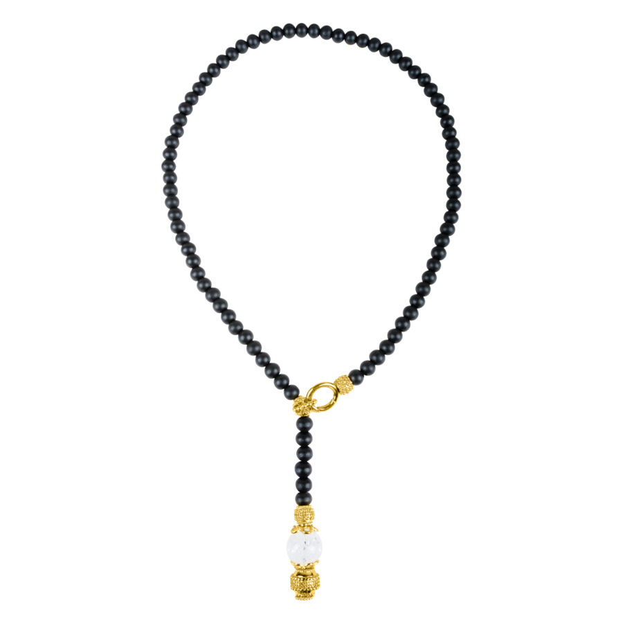 Gold Black Wood "White Lenny"