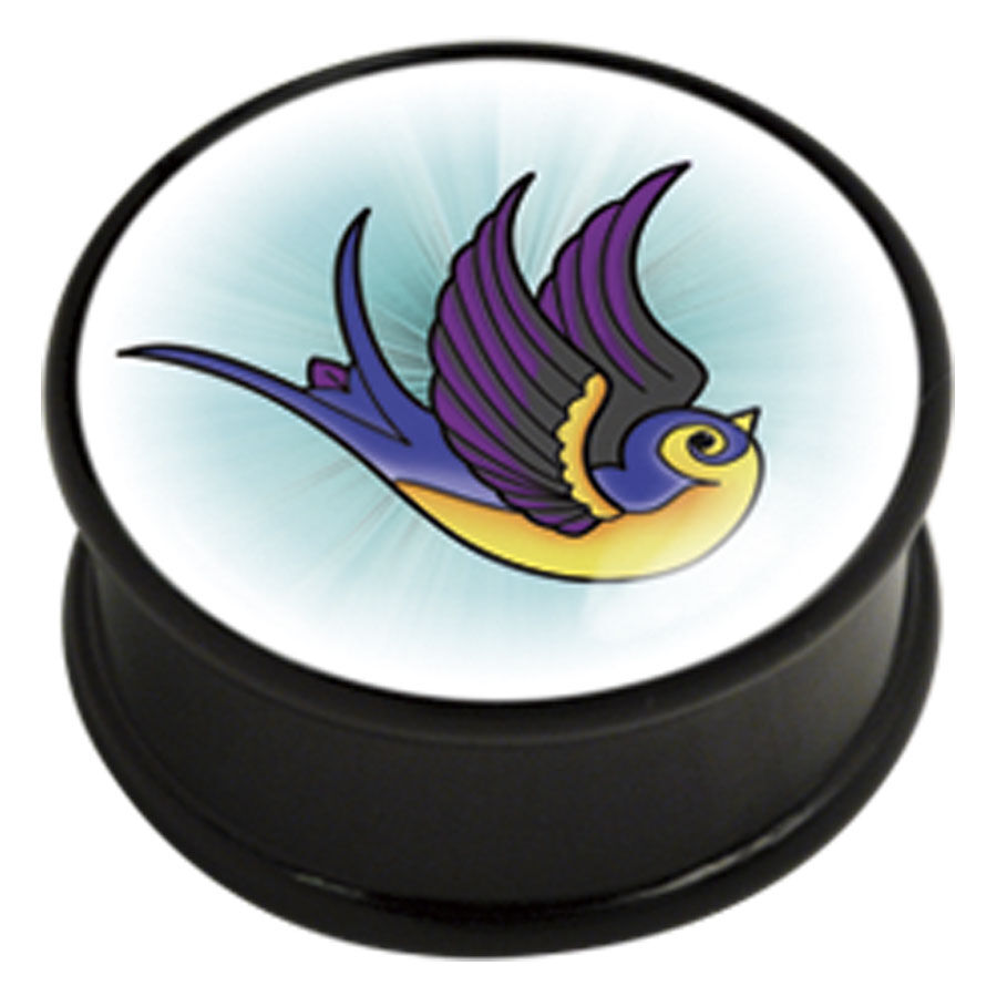 PMMA Ikon Earplug 57 Swallow Right PMMA Ikon Earplug 57 Swallow Right