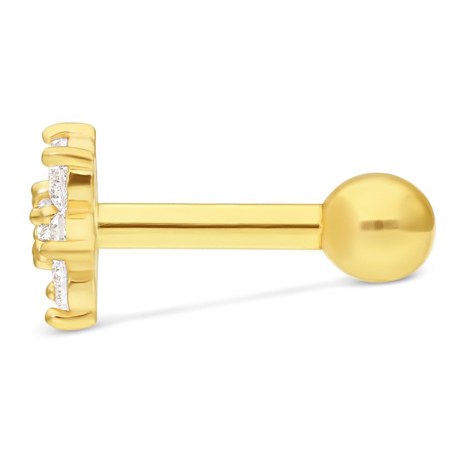 18k Crystal Flower 18k Crystal Flower