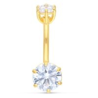 18k Golden Crystal Bananabell 18k Golden Crystal Bananabell