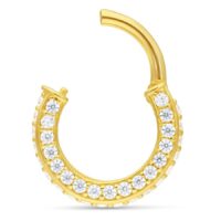 18k Double Jewelled Hinged Ring 18k Double Jewelled Hinged Ring