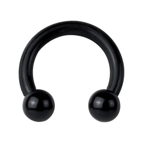 Black Circular Barbell