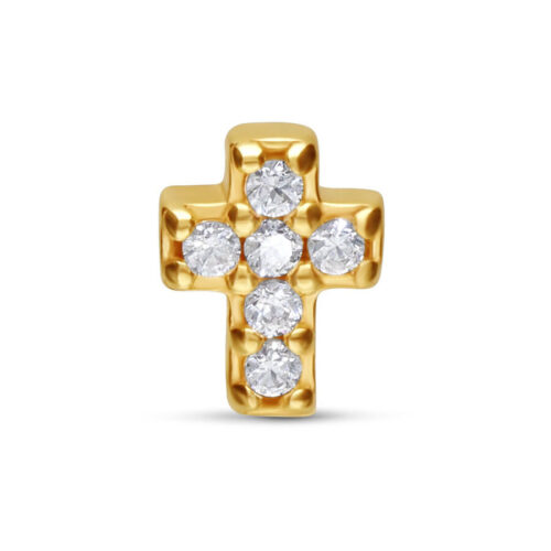 14K Internally Cross Attachment