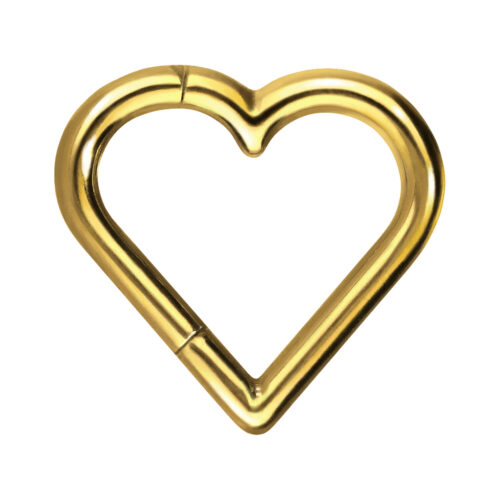 Heart Clicker - Golden Metal