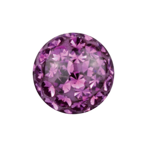 Sealed Multi Jewelled Clip In Ball