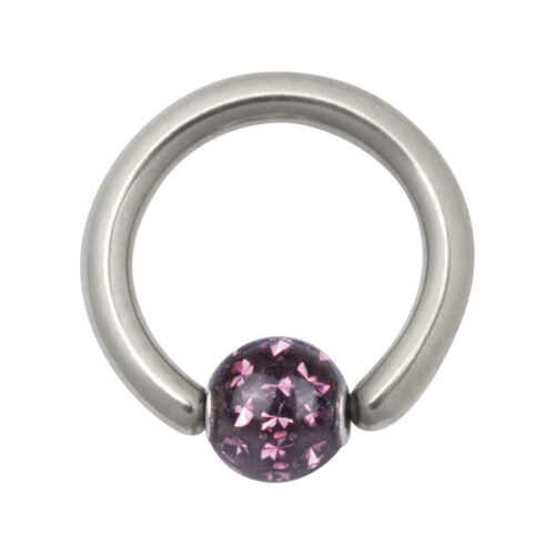 Sealed Multi Jewelled Clip in Ring