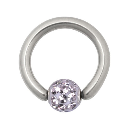 Sealed Multi Jewelled Clip in Ring