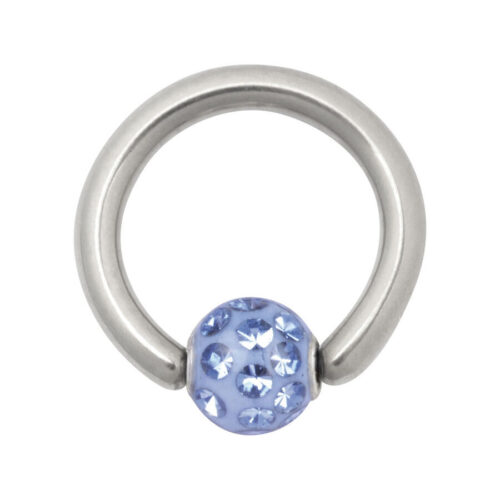 Sealed Multi Jewelled Clip in Ring