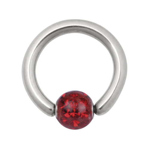 Sealed Multi Jewelled Clip in Ring