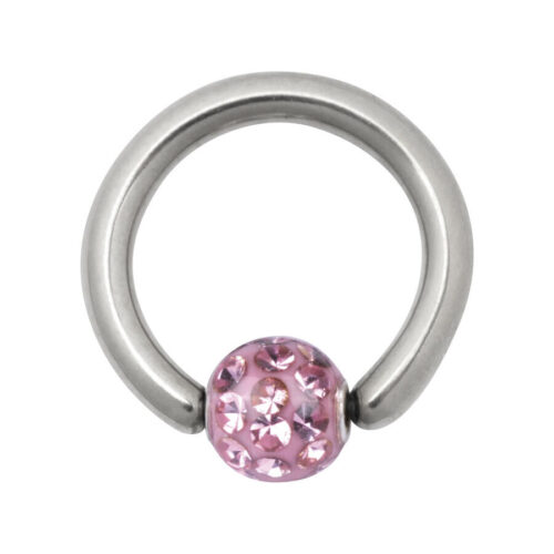 Sealed Multi Jewelled Clip in Ring
