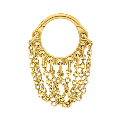 Twisted Chains Clicker - Golden Metal