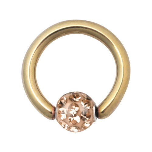 Sealed Multi Jewelled Clip in Ring