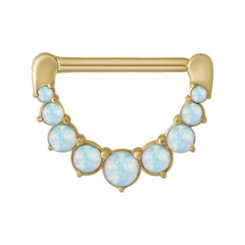 Synthetic Opal Nipple Clicker